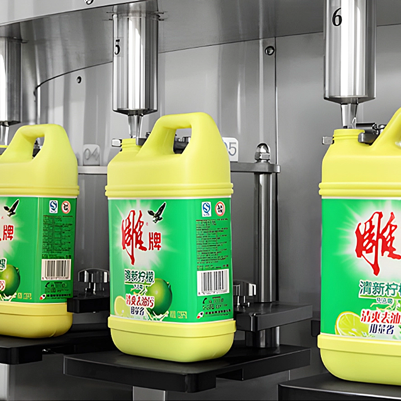 Daily chemical product filling